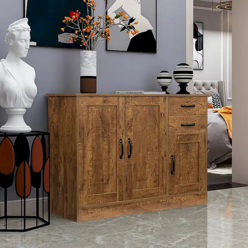 43.3 Zoll moderne Holz-Anrichte mit 2 Türen
