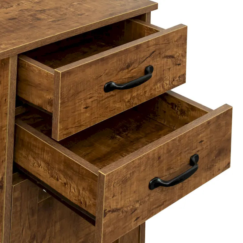 43.3 Zoll moderne Holz-Anrichte mit 2 Türen