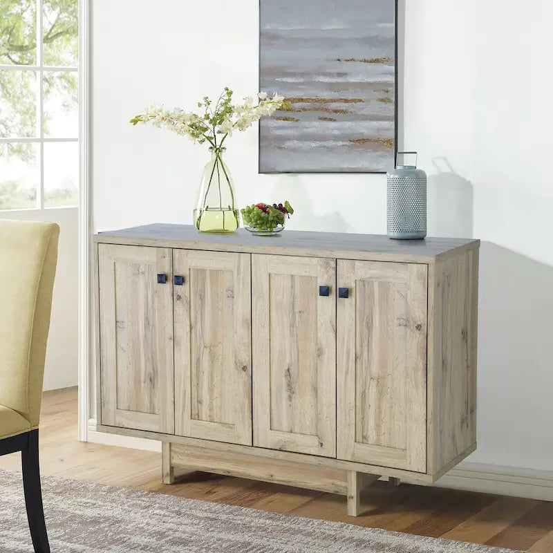 47W-Sideboard, Esszimmerschrank, Anrichte mit Aufbewahrungsschränken
