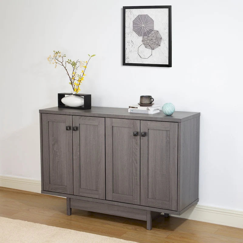 47W-Sideboard, Esszimmerschrank, Anrichte mit Aufbewahrungsschränken