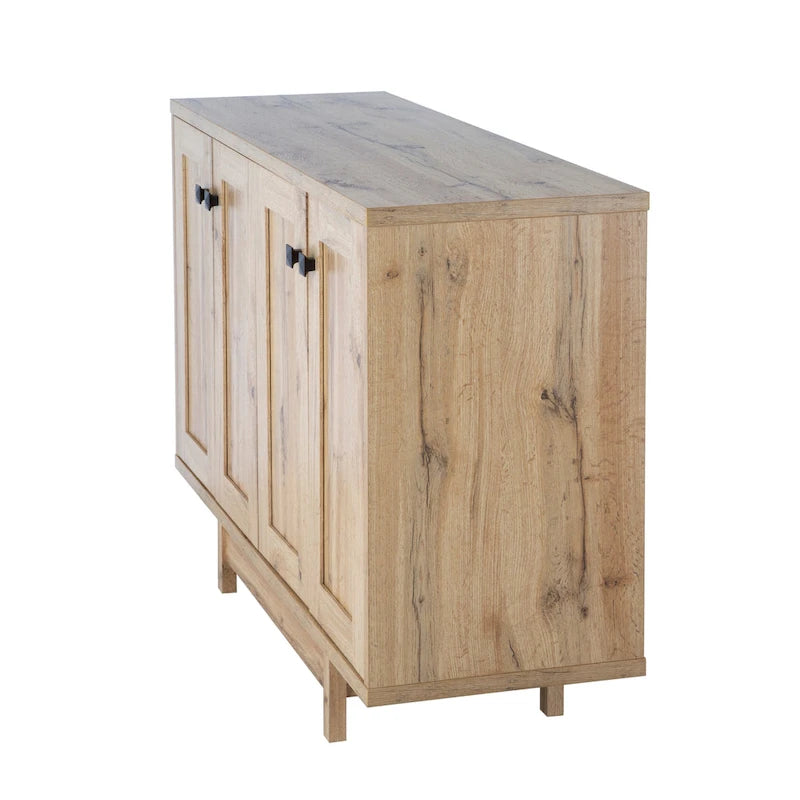 47W-Sideboard, Esszimmerschrank, Anrichte mit Aufbewahrungsschränken