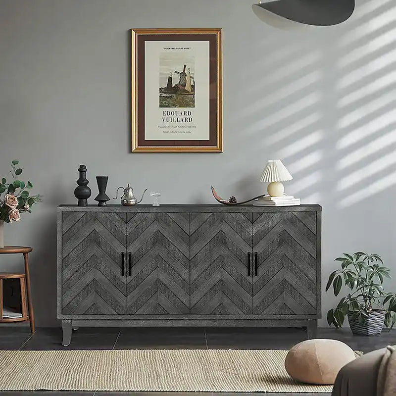 Armarios de madera de 4 puertas