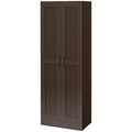 69 Tall Storage Cabinet with Movable Storage Shelves, Modern Style Pantry Cupboard Cabinet with Soft Doors, Coffee