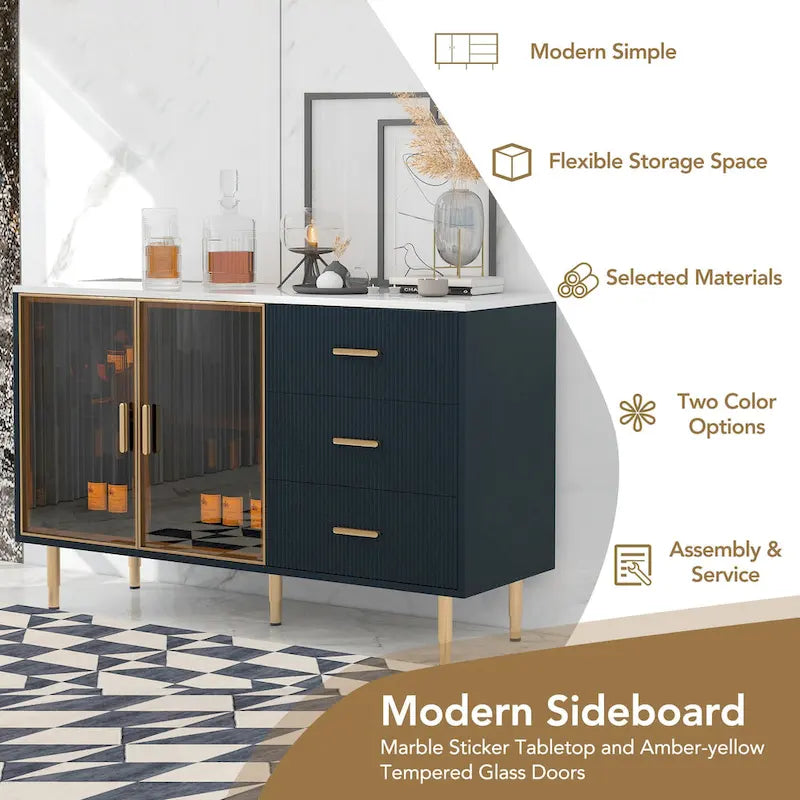 Modernes Sideboard aus MDF