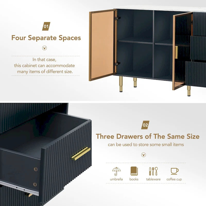 Modernes Sideboard aus MDF