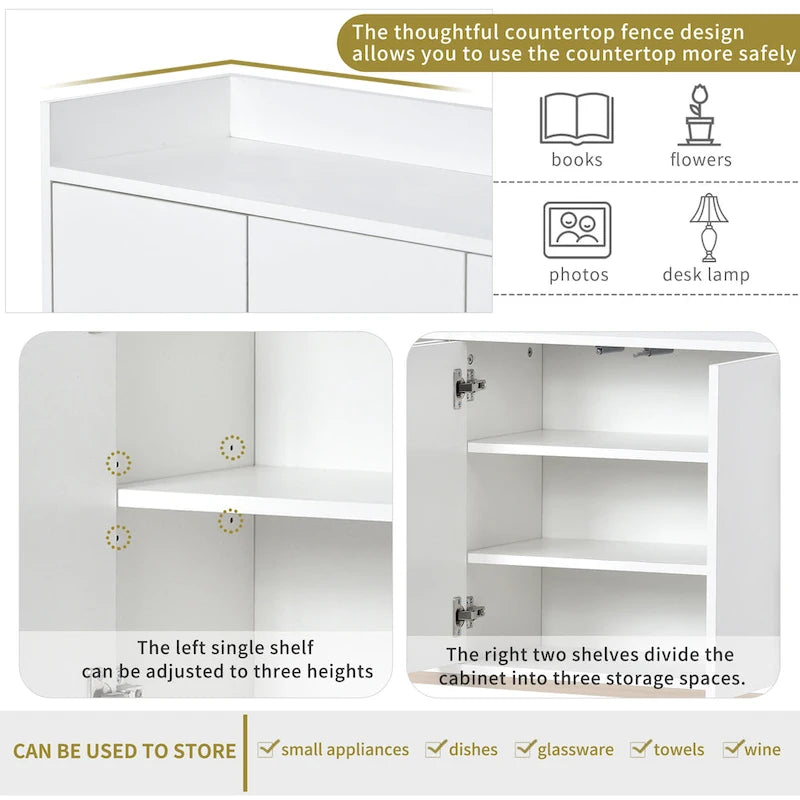 Modernes Sideboard, eleganter Buffetschrank