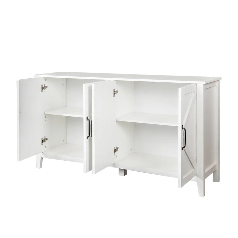 Four-Door Sideboard Storage Cabinet