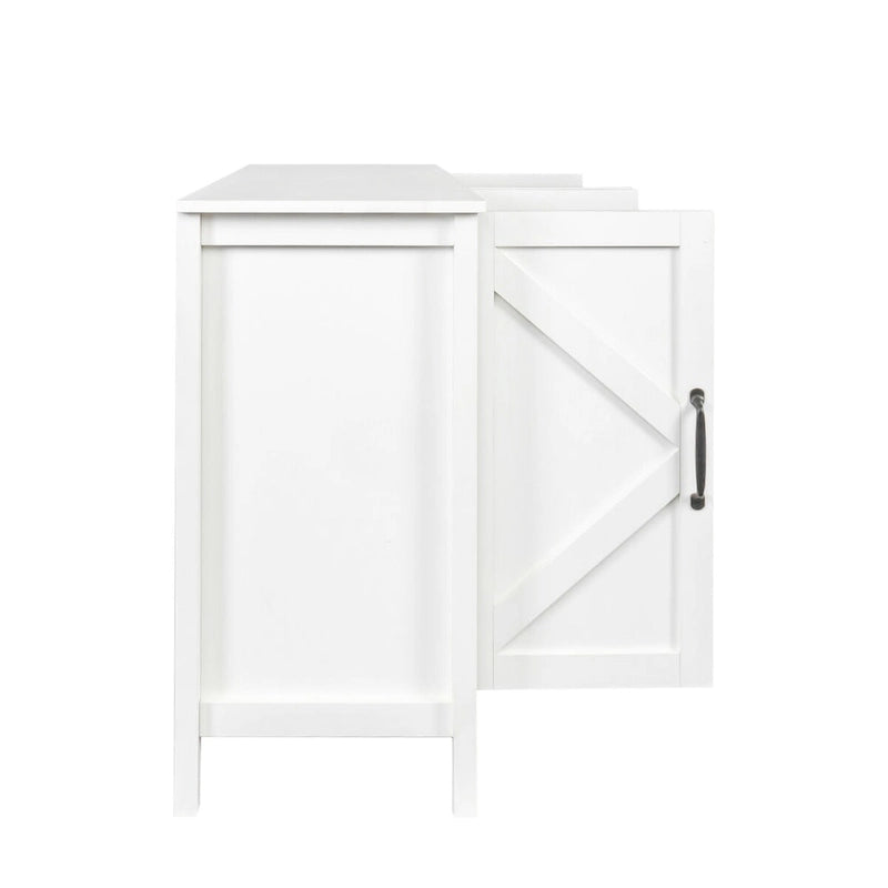 Four-Door Sideboard Storage Cabinet