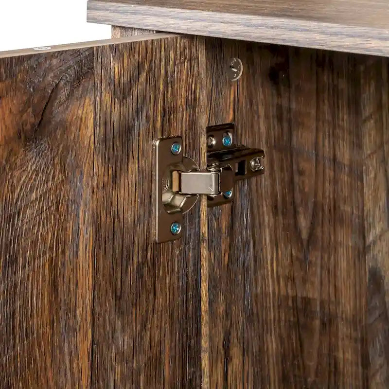 Four-Door Sideboard Storage Cabinet