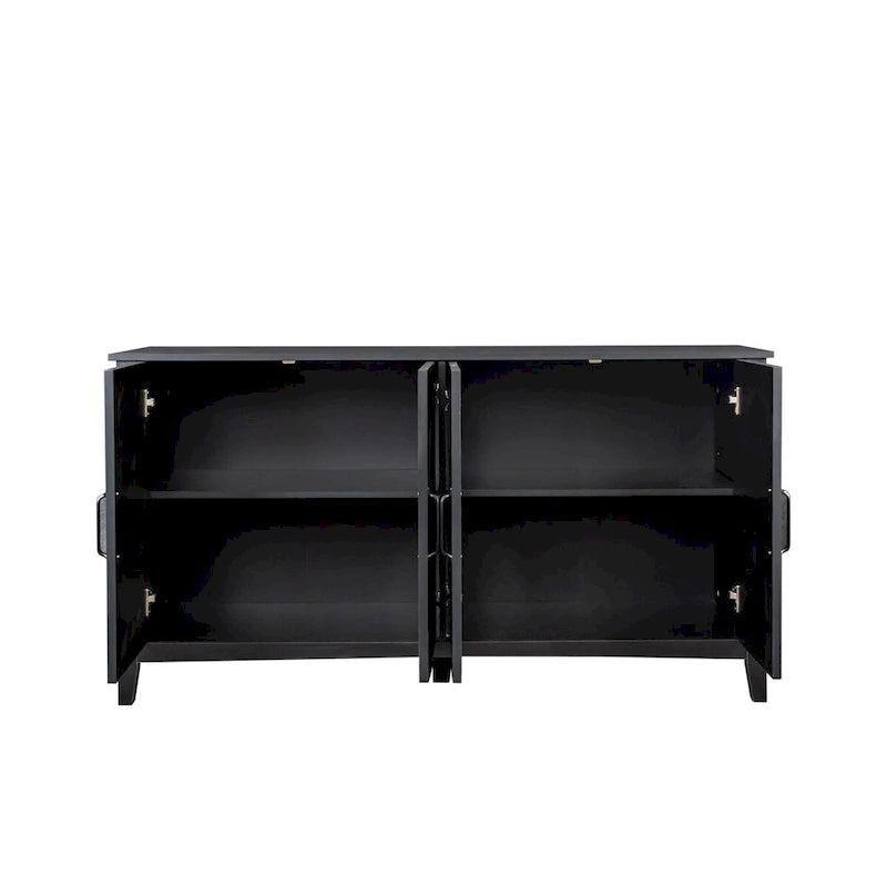 Four-Door Sideboard Storage Cabinet