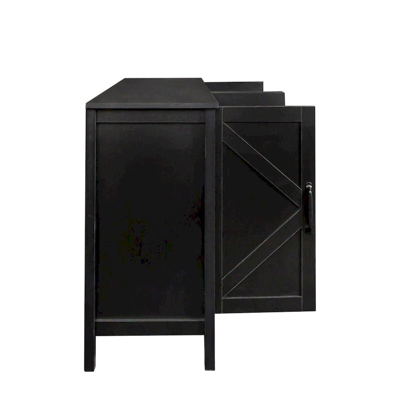 Four-Door Sideboard Storage Cabinet