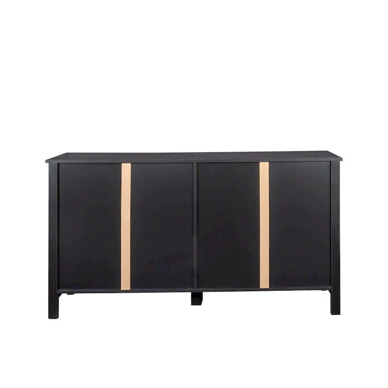 Four-Door Sideboard Storage Cabinet
