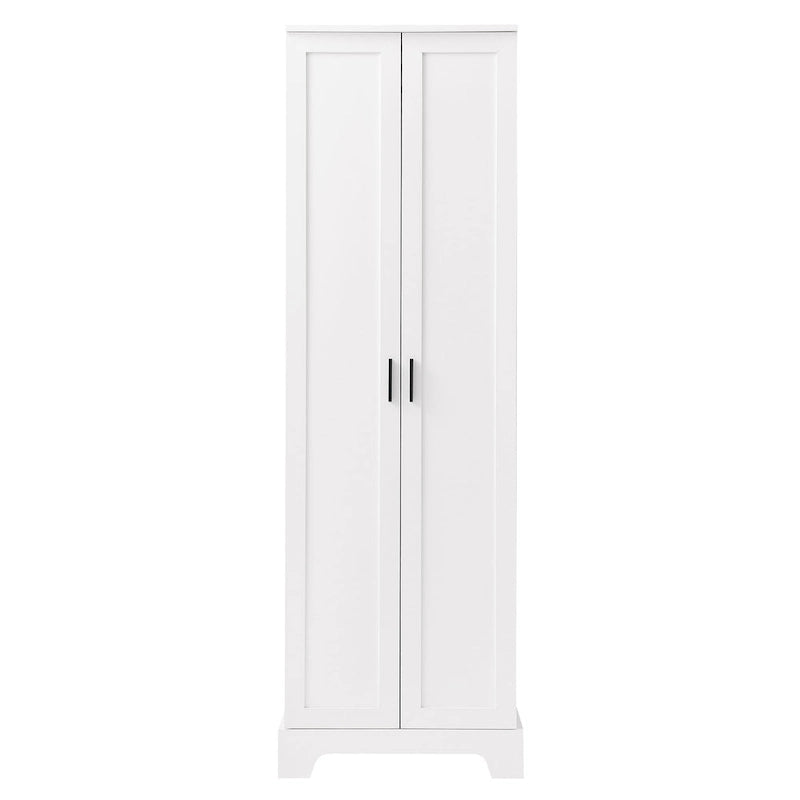 Armario de almacenamiento con puertas para baño