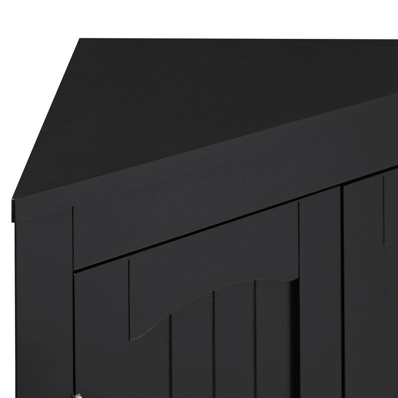 aparador, mueble de esquina, mueble de esquina de suelo para baño con puertas y estantes, cocina, sala de estar
