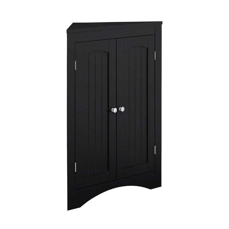 aparador, mueble de esquina, mueble de esquina de suelo para baño con puertas y estantes, cocina, sala de estar
