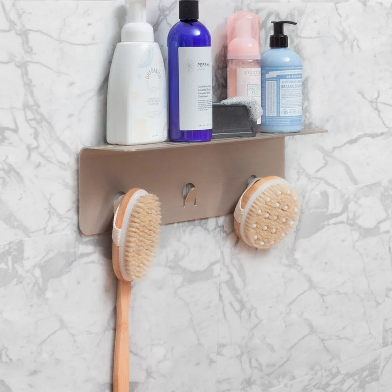 Weißes Metallregal XL für das Badezimmer