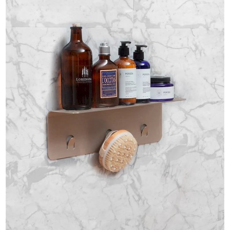 Weißes Metallregal XL für das Badezimmer